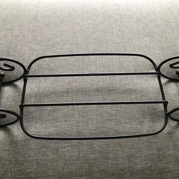 Longaberger Foundry Wrought Iron 9x13 Baking Caddy - Picture 2 of 4